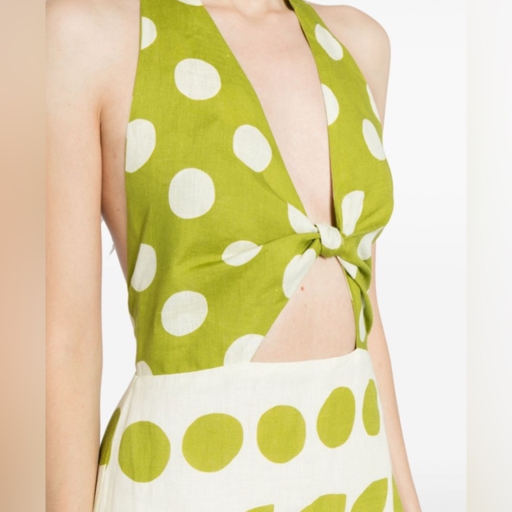 Cala de La Cruz Eli midi linen dress